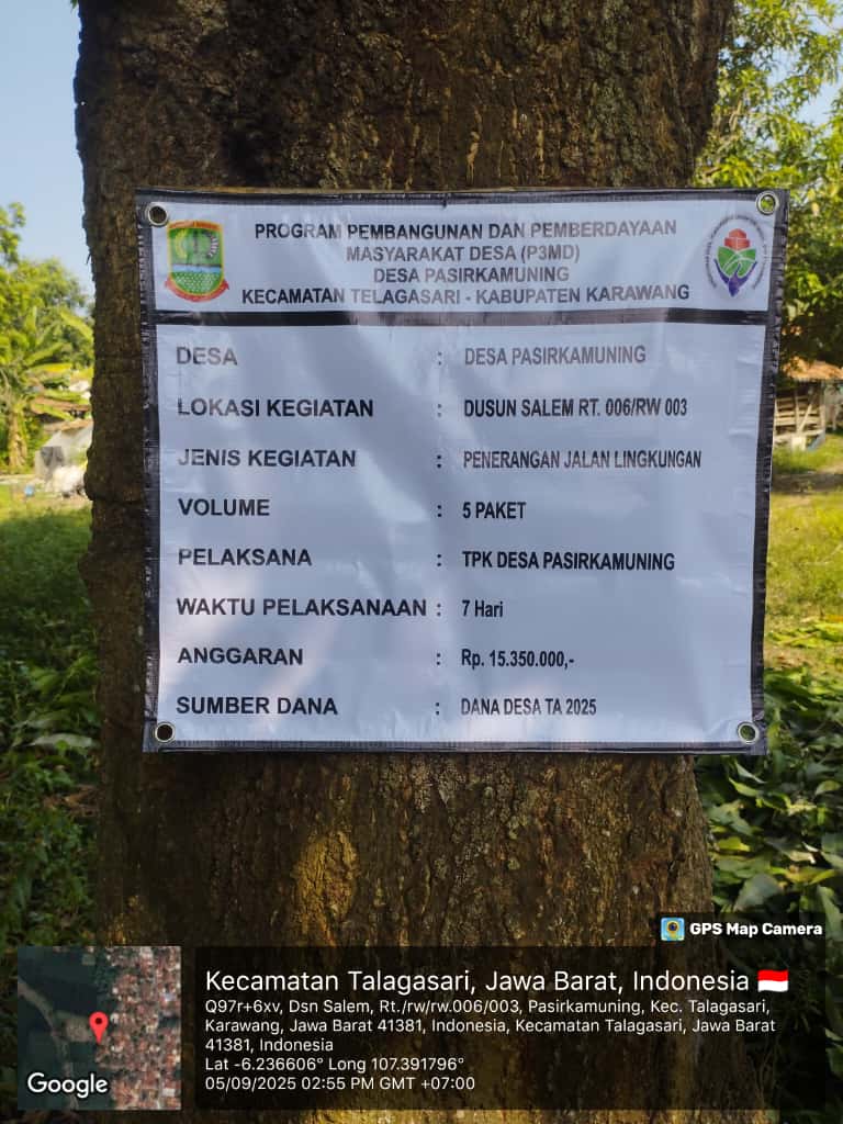 Foto Papan Proyek